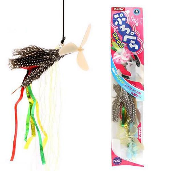 他サイト： 猫じゃらし　ペティオ　ぷろぺらじゃらし　ナチュラルフェザー　猫　猫用おもちゃの商品画像