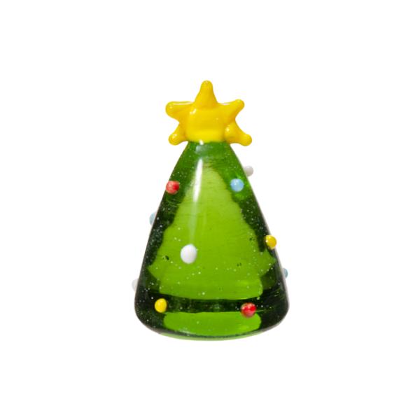 メーカー：グラススクエア アクアリウム用品　_interior　アクア用品　水槽用アクセサリ　ガラス細工　グラススクエア　フィギュア　クリスマス　ツリー　ガラス　置物　飾り　グラスコレクション　ミニツリー　１個　水槽用アクセサリー　インテリ...