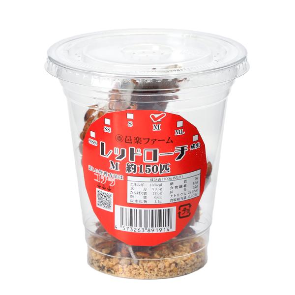 PF_SPQ　_kame　生き餌　えさ　アロワナ　_aqua　_hachu　大型魚エサ　爬虫類エサ　器具　餌　給餌器　生餌　ブライン　爬虫類生餌　トルキスタンゴキブリ　Blatta　laterlis　red_roach　fish_ikie　...