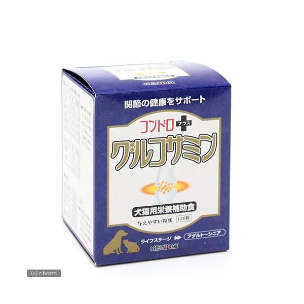 メーカー：現代製薬 犬フード　猫用品　サプリメント　栄養補助食　粒状　関節　健康　グルコサミン　GENDAI　20110118　ＨＴＫ　4972468021124　YPKCHK_019　opa2_choku　bnr2003petSupple