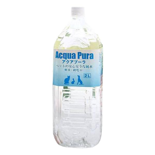 アクアプーラ　純水　２Ｌ　６本　ペットウォーター　ドリンク　お一人様１点限り