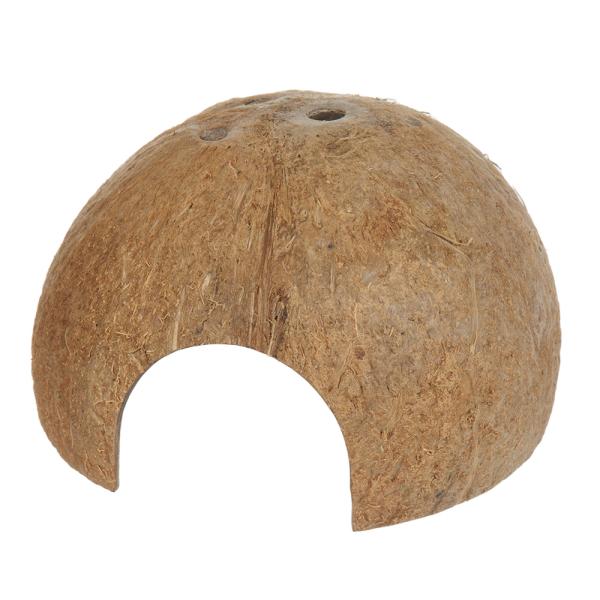 メーカー：(株)リーフ Leaf Corp 形状お任せ　ココナッツの隠れ家シェルター　ハーフカット　4589498996379　hwlist　小動物　爬虫類　両生類　トカゲ　ヤモリ　蛇　内職　リーフコーポレーション　リーフコーポ　リーフ　Ｌ...