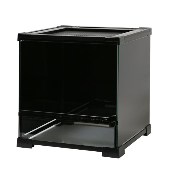 メーカー：(株)リーフ Leaf Corp line2462terarium　爬虫類ケージ　爬虫類　ケージ　teraspace　テラスペース　３０×３０×３２　ＲＨＫ０１Ｓ　ｋｓｚｋ　両生類　テラリウム　ガラス水槽　ガラスケージ　カエル　ヤ...