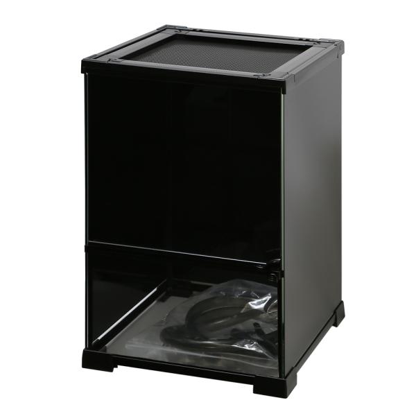 メーカー：(株)リーフ Leaf Corp line2462terarium　爬虫類ケージ　爬虫類　ケージ　teraspace　テラスペース　３００ｘ３００ｘ４５０ｍｍ　穴あり　ＰＨＫ０２Ｓ　ｋｓｚｋ　両生類　テラリウム　ガラス水槽　ガラス...