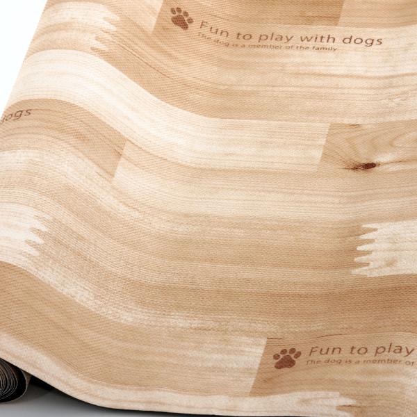 _neko　犬用品　猫用品　ペット用　マット　防滑　明和グラビア　消臭　防水　防水マット　防滑・消臭・防水マット　木目　木目柄　SM　_dog　4582645936457　マット・プレート　hwlist　切売　切り売り　３ｍ　１２０×３００...