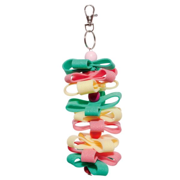 メーカー：(株)リーフ Leaf Corp リーフコーポレーション　リーフコーポ　リーフ　ＬＥＡＦ　Corp　hwlist　楽しい　カラフル　揺れる　鳥　トリ　用品　吊り下げ　ポリエチレン　ハンドメイド　手作り　necoyama工房　おもち...