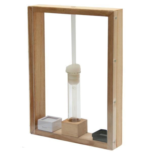 クサヒバリ、カンタンが飼育できる！　小型鳴き虫用アートフレームＤＩＹキット　ナチュラル　4582645941314　昆虫　鳴き虫　飼育セット　飼育キット　ＤＩＹ　作成キット　カンタン　クサヒバリ　ヒバリモドキ　ヤマトヒバリ　アートフレーム　...