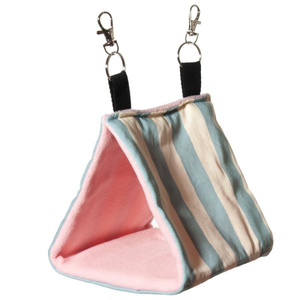 メーカー：(株)リーフ Leaf Corp リーフコーポレーション　リーフコーポ　リーフ　ＬＥＡＦ　Corp　鳥　トリ　小鳥　用品　吊り下げ　ハウス　お家　テント　巣　寝床　ハンドメイド　手作り　necoyama工房　おもちゃ　玩具　インコ...