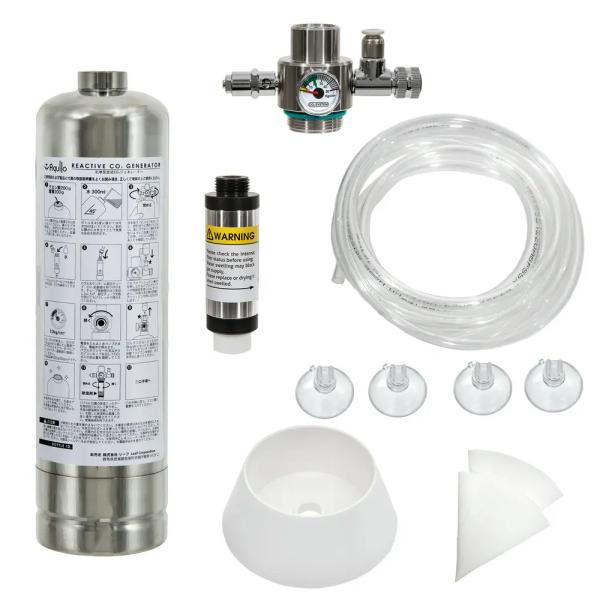 メーカー：アクロ アクロ　化学反応式ＣＯ２ジェネレーター用　ボンベ　レギュレーターセット　4582645945251　Leaf　リーフコーポ　リーフ　リーフコーポレーション　4589498998601　アクアリウム用品　hwlist　アクア...
