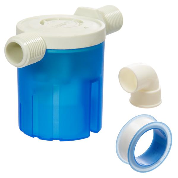 メーカー：(株)リーフ Leaf Corp フロートバルブ　Ｔ型　１／２インチ　１５Ａ　水位調整　4582645945268　アクアリウム用品　アクア用品　給水　足し水　水足し　水替え　水位維持　フロート　ガラス水槽　フレームレス水槽　ホル...