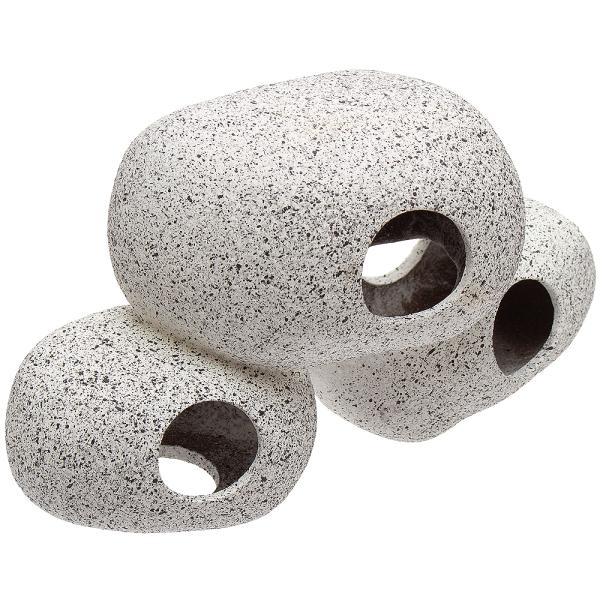 メーカー：(株)リーフ Leaf Corp ホワイトロックシェルター　大　4582645945640　アクアリウム用品　アクア用品　淡水　海水　熱帯魚　水槽用アクセサリ　シェルター　隠れ家　人工物　オブジェ　石　水草　陶器　アフリカンシクリ...