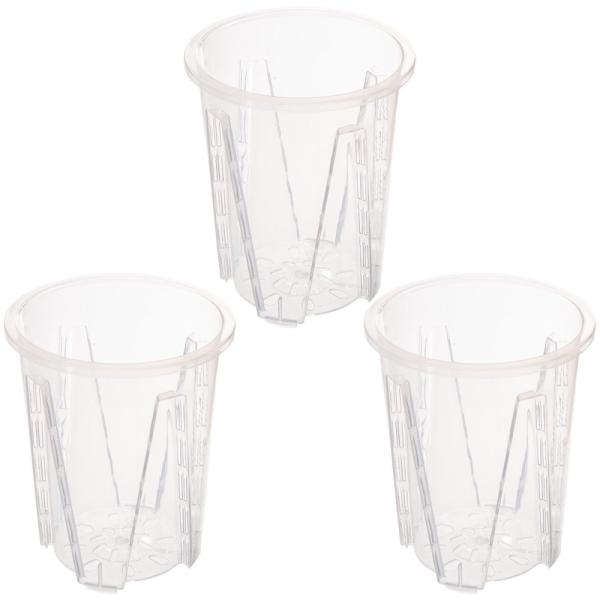 メーカー：(株)リーフ Leaf Corp 根が見える透明鉢　直径１２ｃｍ　4582645945695　ガーデニング　園芸用品　鉢　ポット　透明　スリット　植木鉢　植え替え　観葉植物　クリア　半透明　プラスチック　多肉植物　サボテン　アガベ...