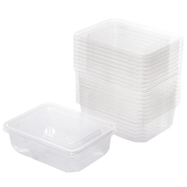 プリンカップ　角型　６２０ｍｌ×１０個　苔　水草　繁殖　ストック　4582645947811　naisyoku_syukei　ブリードシーズン　ガラスビン・ボトル　スターパック　タイトカップ　プリンカップ　卵　繁殖　プリン複数　hwlist...