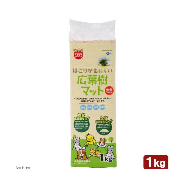 他サイト： マルカン　ホコリが出にくい広葉樹マット　１ｋｇ　小動物　床材　敷材の商品画像