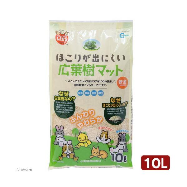 他サイト： マルカン　ホコリが出にくい広葉樹マット　１０Ｌ　小動物　敷材　床材の商品画像