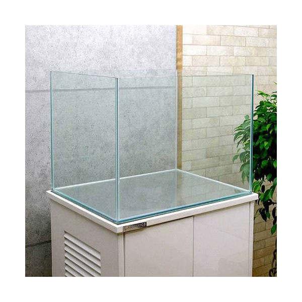 メーカー直送　ＧＬＡＳＩＡ　ワイド　ＧＬ−６００Ｗ（６０×４５×４５ｃｍ）（６ｍｍ）　クリアシリコン　６０ｃｍ水槽　同梱不可・別途送料
