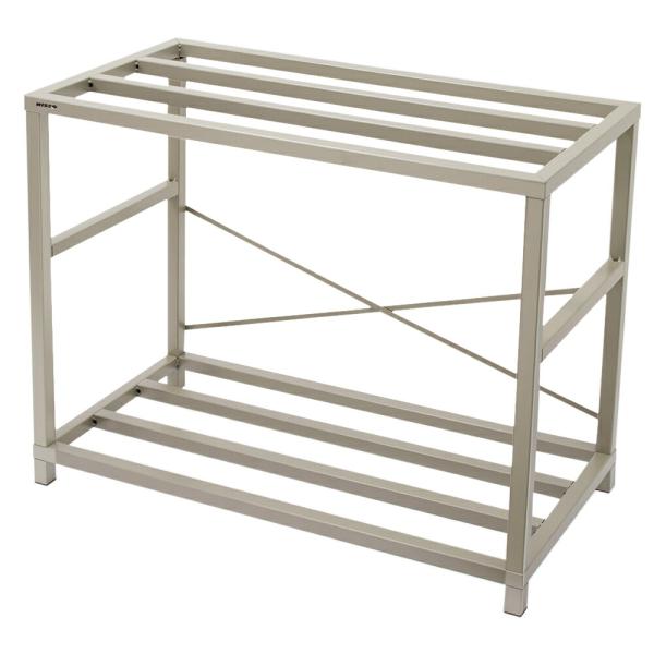 ニッソー　水槽台　組立スチールキャビネット９００　ライトグレー　９０ｃｍ水槽用　１８０サイズ