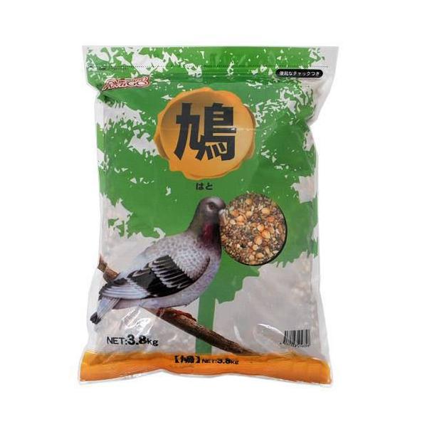 他サイト： 鳩の餌　アラタ　ワンバードアミーゴ　鳩　３．８ｋｇ　鳥　フード　穀類　お一人様６点限りの商品画像