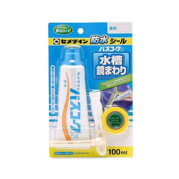 セメダイン　バスコークＮ透明　１００ｍｌブリスター