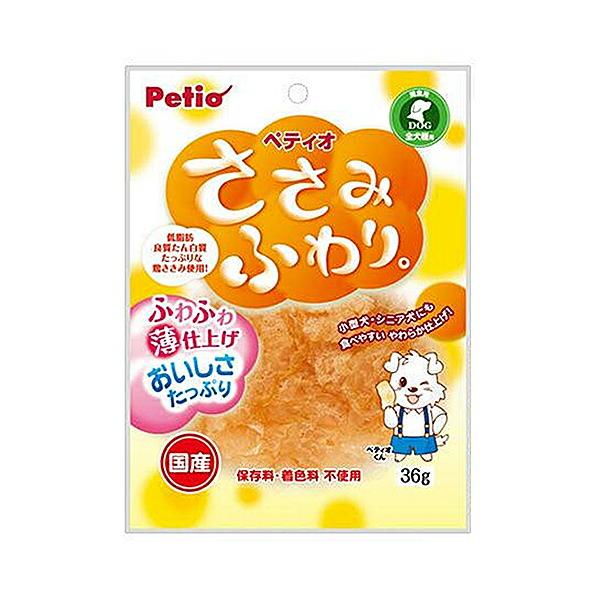 ふわり(ペット用品) ペティオ ささみふわり。 36g 犬 おやつ