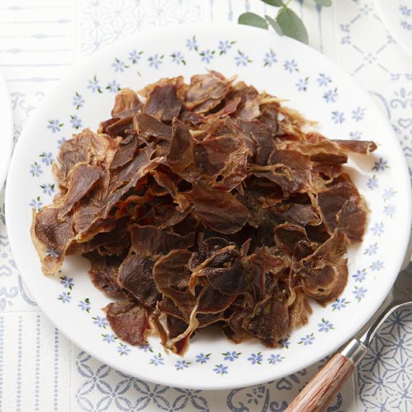 国産 うす〜くスライスして焼いた ハーブで育った鶏砂肝のジャーキー