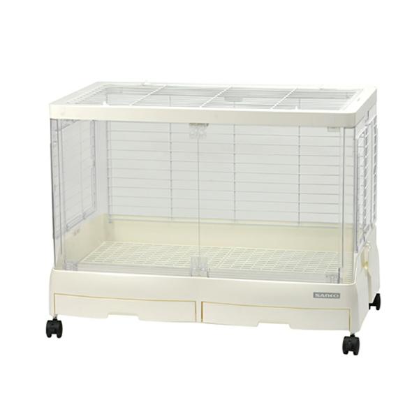 うさぎケージ　三晃商会　イージーホーム　シャイニー　８０ＷＨ（８１×５０．５×６１ｃｍ）うさぎ　ケージ