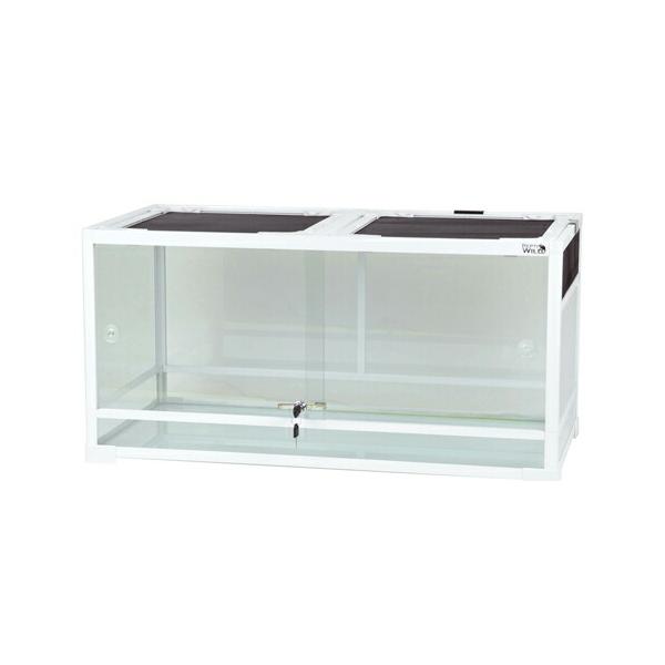 他サイト： 爬虫類ケージ　三晃商会　パンテオン　ホワイト　ＷＨ９０４５　爬虫類　ケージ　お一人様１点限りの商品画像