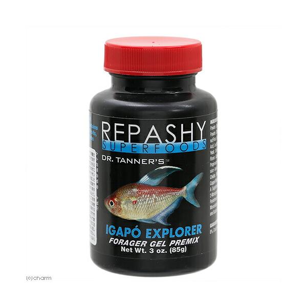 レパシー　スーパーフード　イガポ　エクスプローラー　３ｏｚ　８５ｇ　熱帯魚　ゲル状フード　練り餌