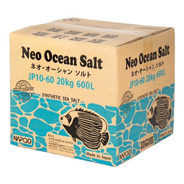 人工海水　ナプコ　ネオ　オーシャンソルト　６００Ｌ（６０Ｌ×１０袋）　カートン　箱入り