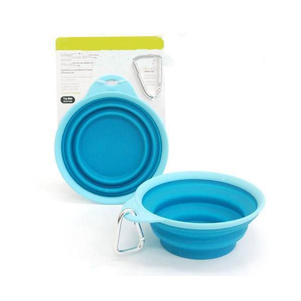 Ｐｏｐｗａｒｅ　ぺたんこボウル　Ｌ　ブルー