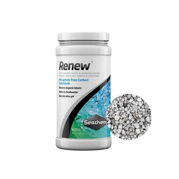 Ｓｅａｃｈｅｍ　シーケム　リニュー　Ｒｅｎｅｗ　２５０ｍｌ　淡水・海水用　水質維持　吸着剤
