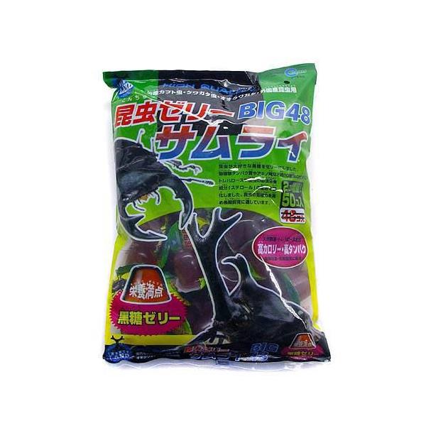 マルカン　昆虫ゼリー　サムライ　ＢＩＧ４８　（５０個入）　昆虫ゼリー　カブトムシ　クワガタ