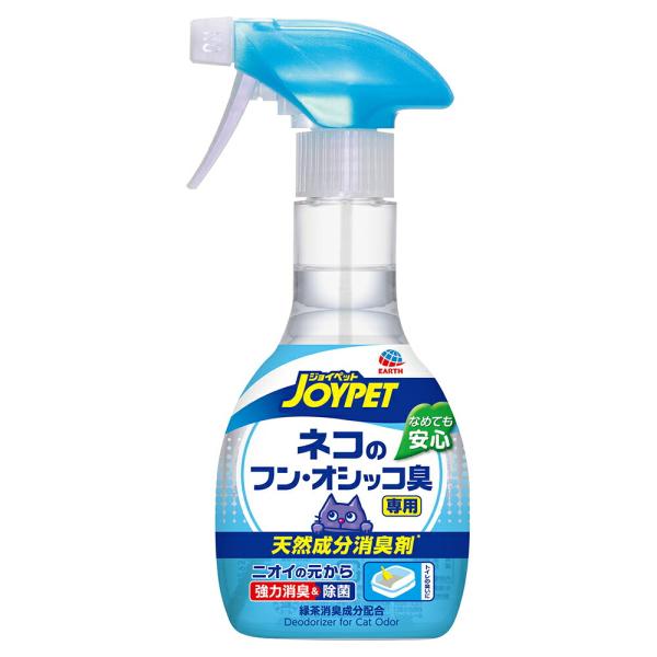 他サイト： ジョイペット　天然成分消臭剤　ネコのフン・おしっこ臭専用　２７０ｍｌの商品画像