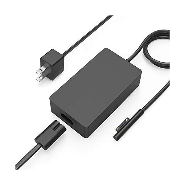 Surface Pro 充電器, AYNEFF 65W 15V 4A AC電源アダプター(PSE