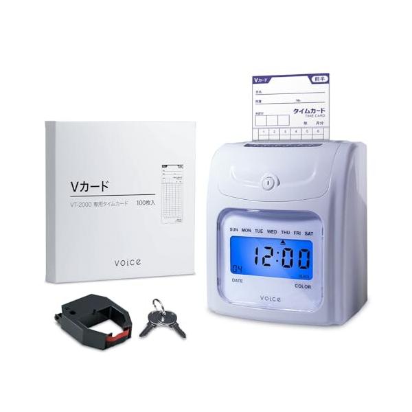 タイムレコーダー VT-2000【値下げ】 楽天市場】VOICE タイムレコーダー VT-2000 | 価格比較 - 商品