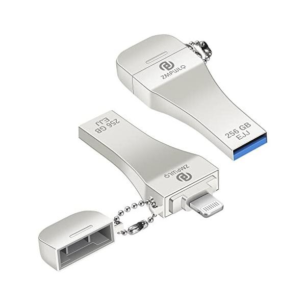 Apple MFi認証) iPhone USBメモリ256GB iPhoneフラッシュ