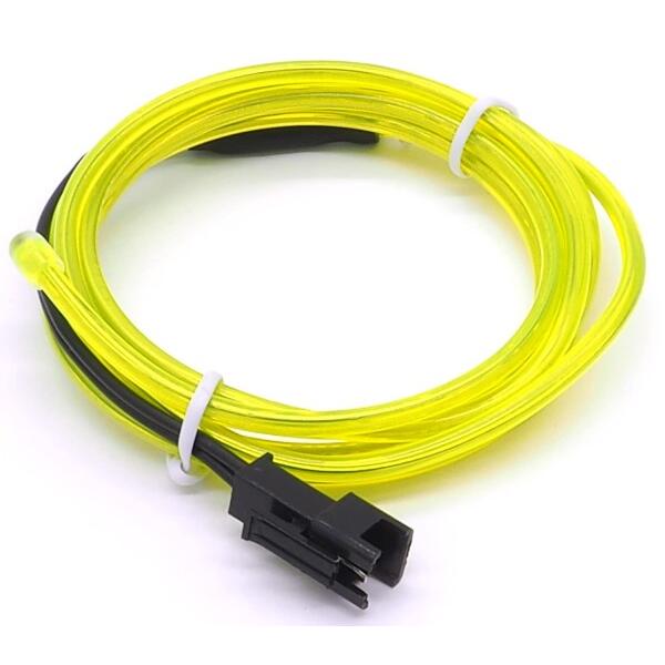 オーディオファン ELワイヤー 3V用 ネオン 有機ELワイヤー 曲げた状態で固定できる 自転車 ライト