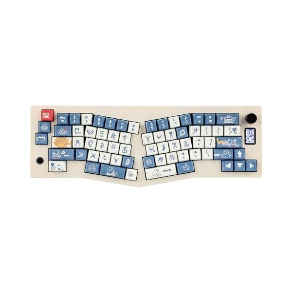 EPOMAKER CIDOO ABM066 ゲーミングキーボード アリスレイアウト 