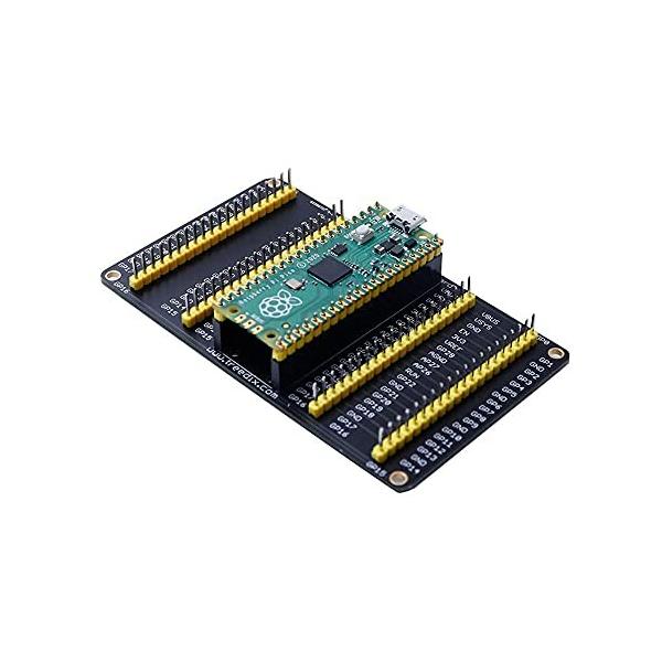 Treedix GPIO 外部拡張ボード 拡張モジュール 3セットの2x20オスヘッダー付き Raspberry Pi Pico対応商品コード：49069267188型番：TRX7-0045サイズ：拡張ボードRaspberry Pi Pic...