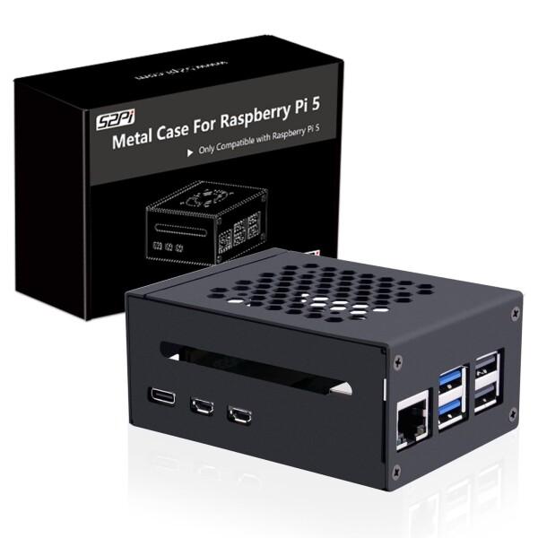 RaspberryPi 5 8GB ジャンク品(ケース、M.2 HAT付き) Amazon.co.jp: GeeekPi Raspberry Pi 5 ケース、PD 27W 電源付き