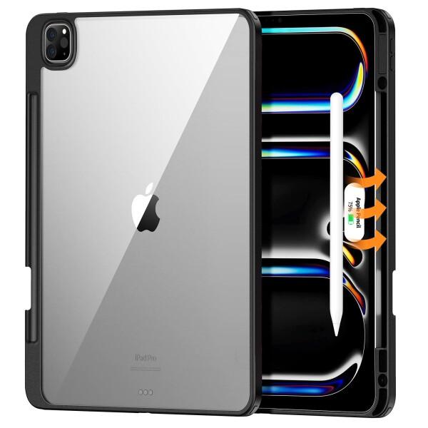 MILPROX iPad Pro 13 インチ ケース 2024&7世代 新型 TPU縁+PC MILPROX iPad Pro 13 インチ ケース 2024&7世代 新型 TPU縁+PC