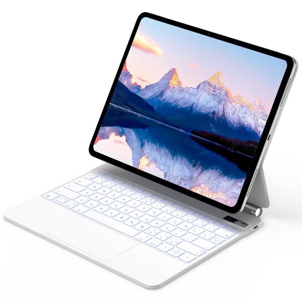マジックキーボード GOOJODOQ 2024 13インチiPad Pro (M4)対応スマート 