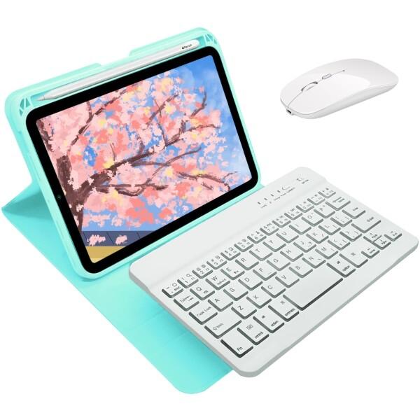 2024 iPad Air 11/iPad 第5/4世代 キーボード ケース マウス付き Pro 