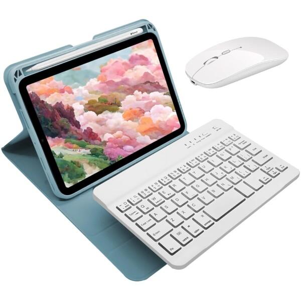 2024 iPad Air 11/iPad 第5/4世代 キーボード ケース マウス付き Pro 