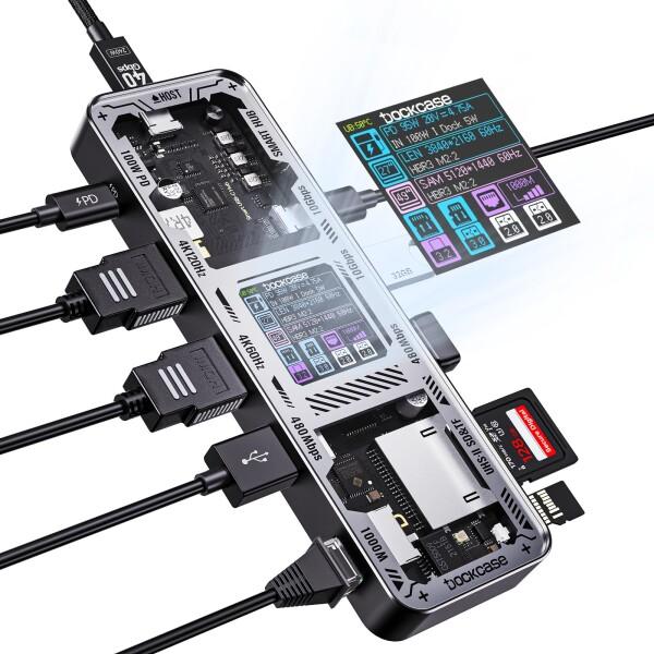 10 in 1 USB Cドッキングステーション USB Cハブ 二つHDMI Amazon.co.jp: USB C ドッキングステーション hdmi 2つ デュアル