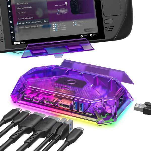 Steam Deck LCD 512GB換装済み 本体　ドッキングステーション Amazon.com: Valve Steam Deck 512GB (1280 x 800) 7