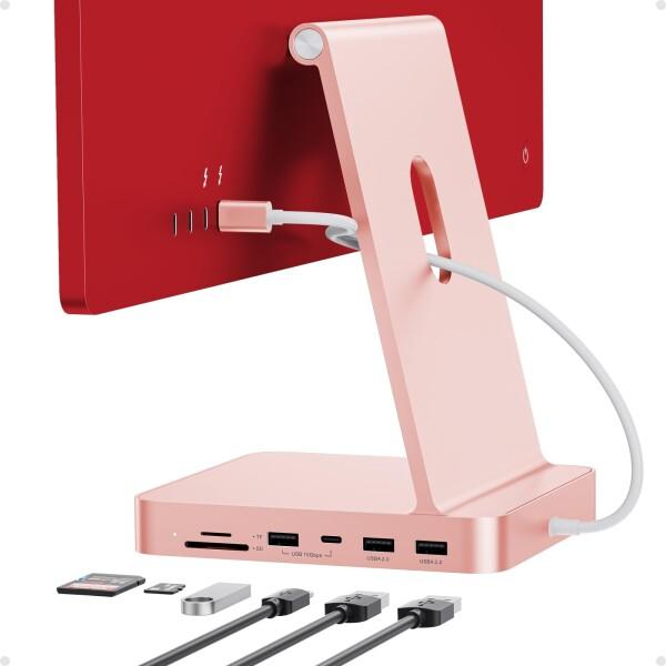 PULWTOP 7 in 1 USB C ハブ iMac 24インチ 2021/2023専用 M1/M3