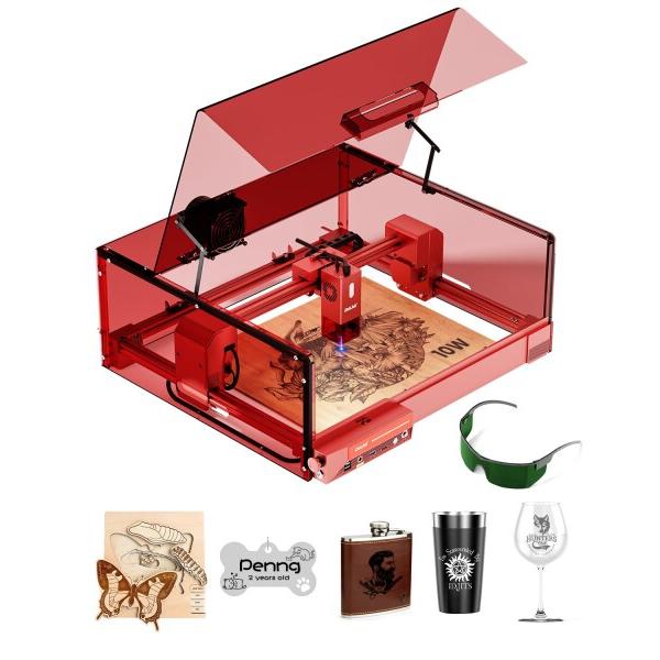 DAJA A6 Pro 完全密閉式彫刻機 フレーム彫刻機の簡単な組み立て