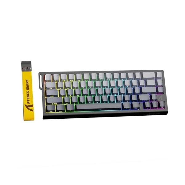 ATTACK SHARK X68HE ラピットトリガー ゲーミングキーボード RT0 ATTACK SHARK X68HE ラピットトリガー ゲーミングキーボード RT0