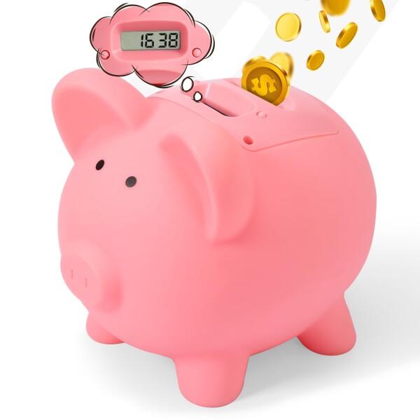 Xiaohubei 貯金箱 500円玉 コインカウンター デジタル貯金箱 Xiaohubei 貯金箱 500円玉 コインカウンター デジタル貯金箱